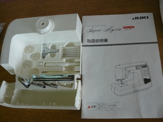 JUKI　HZL-T7500　Super Myria 　スーパー糸通し　糸切り