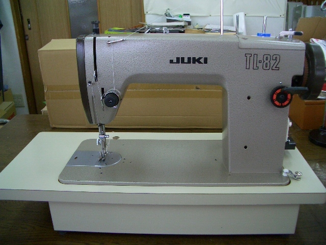 JUKI 1本針本縫い職業用ミシン ＴＬ-８２ -リサイクルミシン（中古