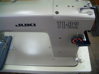JUKI　1本針本縫い職業用ミシン　ＴＬ-８２　