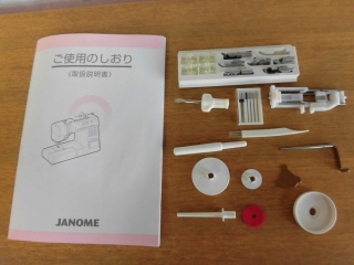 JANOME 　家庭用コンピューターミシン　MOC21 厚地縫い