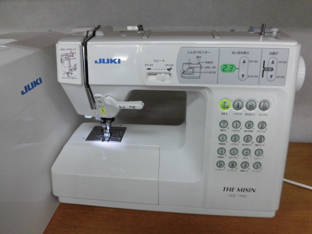 侍　JUKI 　家庭用コンピューターミシン　HZL-7900 　厚地縫い　フット付