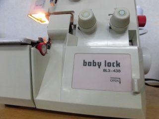 侍ミシン工房 　名機　ジューキ　babylock 　BL3-438 1年保証