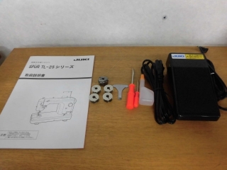 侍ミシン工房　JUKI　1本針本縫い職業用ミシン　SPUR　25