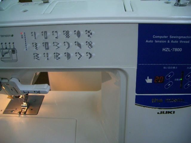 高級品販売 JUKI　コンピューター実用縫いTHE MISIN HZL-7800 その他
