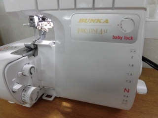 侍 差動送り　4本ロック　baby lock　BUNKA PRO LINE 4AT 美品
