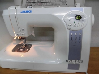 JUKI　コンピューターミシン　HZL-T480　自動糸切り