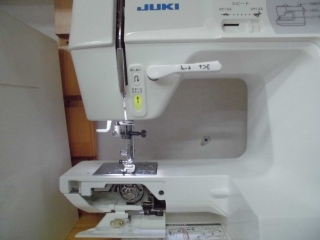 JUKI 家庭用コンピューターミシン　HZL-7900 　厚地縫い