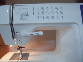 JUKI 　家庭用コンピューターミシン　HZL-7800 　厚地縫い
