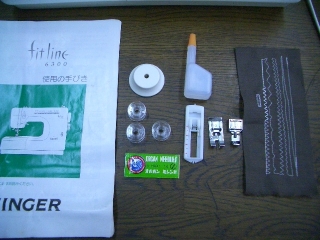 SINGER  fit line 6300 　実用縫いミシン　