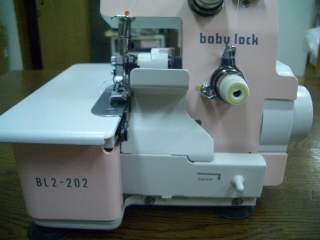 名機　ジューキ　baby lock BL2-202 　ピンク