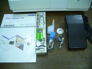 JUKI 家庭用コンピューターミシン　HZL-7800 　フットコン付