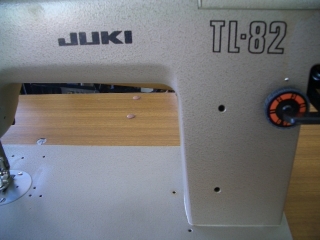 JUKI　1本針本縫い職業用ミシン　TL-82 足踏み　