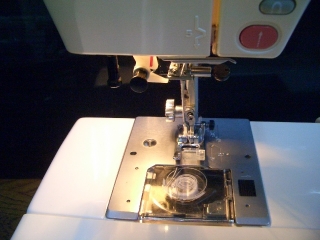 縫い目がきれいな　ジャノメコンピューターミシン　Sensor Craft 7510