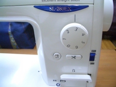 JUKI　職業用ミシン　 SL-280EX  DB針 自動糸きり