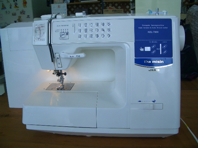  JUKI 家庭用コンピューターミシン　HZL-7800  厚地縫い 