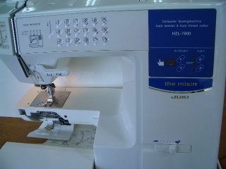  JUKI 家庭用コンピューターミシン　HZL-7800  厚地縫い 